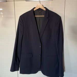 Banana Republic Navy Wool Suit Blazer